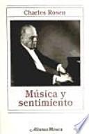 libro Musica Y Sentimiento / Music And Feeling