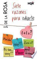 libro Siete Razones Para Odiarte