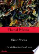 libro Siete Voces (premio Rafael González Castell 2009)