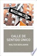 Calle De Sentido único