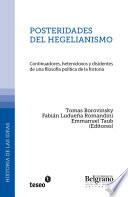 Posteridades Del Hegelianismo