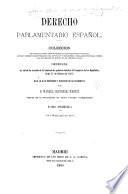 Derecho Parlamentario Español