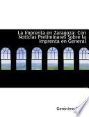 La Imprenta En Zaragoza