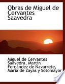 Obras De Miguel De Cervantes Saavedra