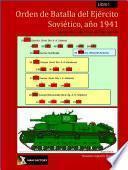 Orden De Batalla Del EjÃ©rcito SoviÃ©tico, Libro I Junio A Agosto 1941
