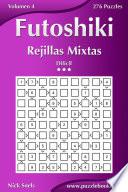 libro Futoshiki Rejillas Mixtas   Difícil   Volumen 4   276 Puzzles