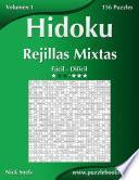 Hidoku Rejillas Mixtas   De Fácil A Difícil   Volumen 1   156 Puzzles