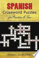 libro Spanish Crossword Puzzles For Practice And Fun