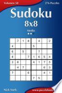 libro Sudoku 8x8   Medio   Volumen 50   276 Puzzles