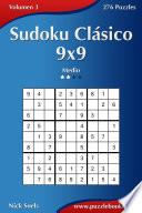 libro Sudoku Clásico 9x9   Medio   Volumen 3   276 Puzzles