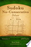 libro Sudoku No Consecutivo Deluxe   De Fácil A Experto   Volumen 7   468 Puzzles