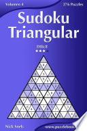 libro Sudoku Triangular   Difícil   Volumen 4   276 Puzzles