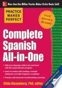 libro Practice Makes Perfect Complete Spanish All In One