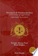 libro Diccionario De Términos Jurídicos