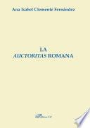 libro La Auctoritas Romana