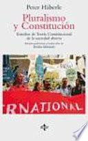 libro Pluralismo Y Constitución disponible para descarga libro Pluralismo Y Constitución