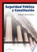 libro Seguridad Pública Y Constitución