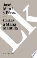 libro Cartas A María Mantilla