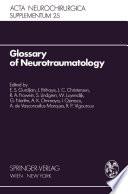 Glossary Of Neurotraumatology