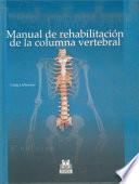 Manual De RehabilitaciÓn De La Columna Vertebral