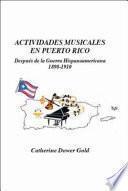 Actividades Musicales En Puerto Rico