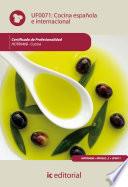 libro Cocina Española E Internacional. Hotr0408