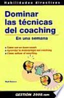 libro Dominar Las Técnicas Del Coaching En Una Semana