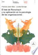 libro El Test De Rorschach Y Su Aplicación En La Psicología De Las Organizaciones
