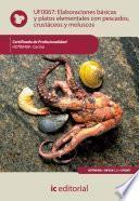 libro Elaboraciones Básicas Y Platos Elementales Con Pescados, Crustáceos Y Moluscos. Hotr0408