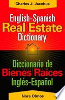 English Spanish Real Estate Dictionary