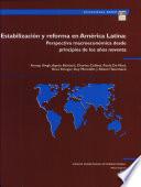 libro Estabilización Y Reforma En América Latina