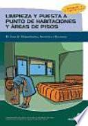 libro Limpieza Y Puesta A Punto De Habitaciones Y áreas De Pisos