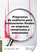 libro Programas De Auditoría Para Evaliaciones Fiscales En Empresas Comerciales E Industriales