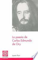 La Poesía De Carlos Edmundo De Ory