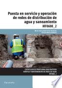 libro Mf0608_2   Puesta En Servicio Y Operación De Redes De Distribución De Agua Y Saneamiento