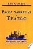 libro Prosa Narrativa Y Teatro
