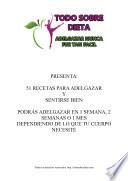 51 Dietas Para Adelgazar Muy Rápido