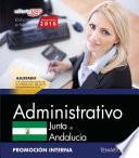 libro Administrativo (promoción Interna). Junta De Andalucía. Temario