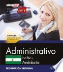 libro Administrativo (promoción Interna). Junta De Andalucía. Test
