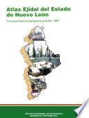 libro Atlas Ejidal Del Estado De Nuevo León. Encuesta Nacional Agropecuaria Ejidal 1988