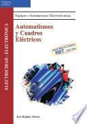 libro Automatismos Y Cuadros Eléctricos