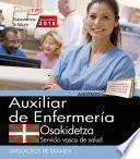 libro Auxiliar Enfermería. Servicio Vasco De Salud Osakidetza. Simulacros De Examen