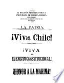 Boletín Histórico De La Provincia De Marga   Marga. Tomo Vii