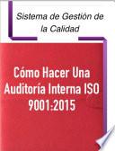 Cómo Hacer Una Auditoría Interna Iso 9001:2015 E Iso 14001:2015