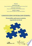 Constitución E Integración Europea. Forma Política, Gobernanza Económica, Organización Territorial