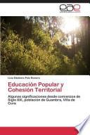 libro Educación Popular Y Cohesión Territorial