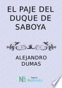 libro El Paje Del Duque De Saboya