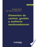libro Elementos De Control, Gestión, Auditoria Ambiental