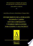 Envejecimiento En España: Percepción, Auto Percepción Y Participación Política