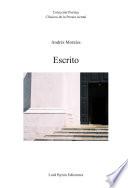 libro Escrito
